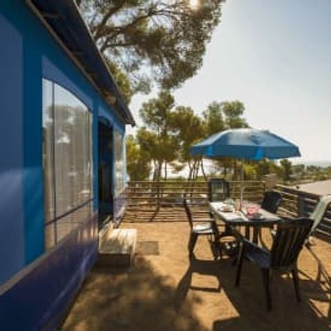 TENTE TOILE ET BOIS 5 personnes - Super Lodge Tent  Cala Gogo (sans sanitaires) Par Lietsyle Holidays 