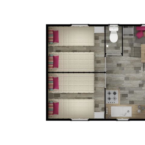 Casa mobile 6 persone - TRIO BERMUDE (7/7)
