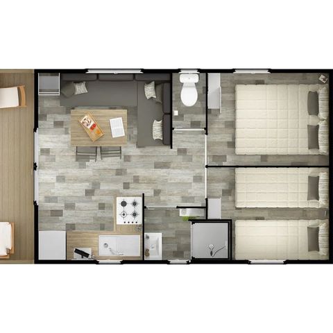 BUNGALOW 5 personnes - Panama - CLIM