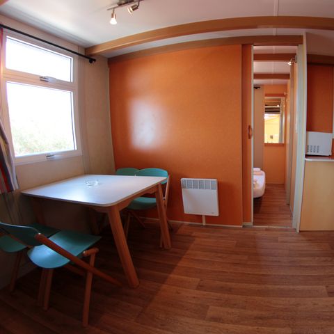 BUNGALOW 5 persone - Bungalow Morea da 5 posti letto, terrazza coperta, aria condizionata, TV, 25 m².