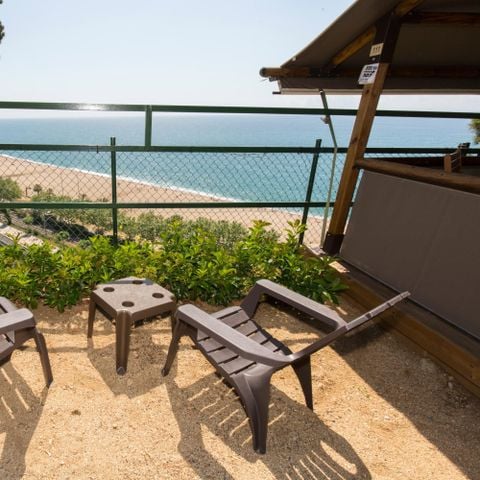 TENTE TOILE ET BOIS 5 personnes - KENYA