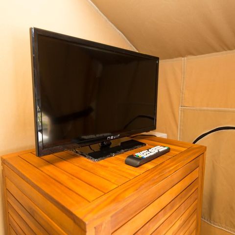 Tent van canvas en hout 2 personen - BALEARES
