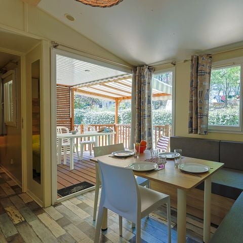 BUNGALOW 4 personnes - Mobilhome ABRIS - 2 chambres Climatisé 4 pers