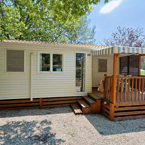 BUNGALOW 4 personnes - Mobilhome ABRIS - 2 chambres Climatisé 4 pers