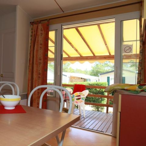 Mobilheim 6 Personen - Mobilheim PAVILLON - 3 klimatisierte Zimmer 6 Pers.