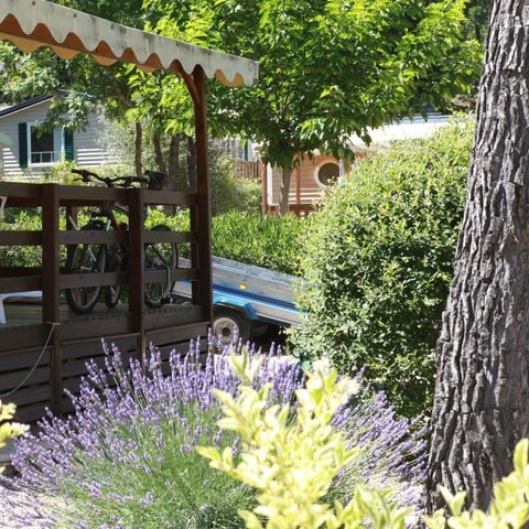 Stacaravan 6 personen - Stacaravan PAVILLON - 3 slaapkamers met airconditioning 6 pers