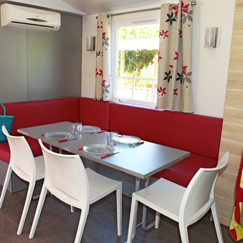 MOBILHOME 6 personas - Mobilhome BLIMOUSES - 3 habitaciones climatizadas 6 pers