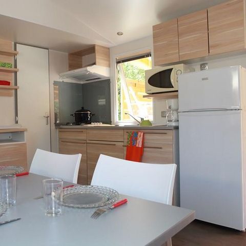 MOBILE HOME 6 people - Mobilhome BLIMOUSES - 3 bedrooms air-conditioned 6 pers