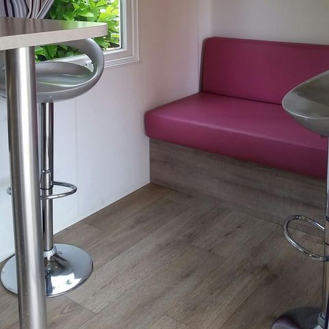 Stacaravan 2 personen - Stacaravan CABANE - 1 slaapkamer Airconditioning 2 pers