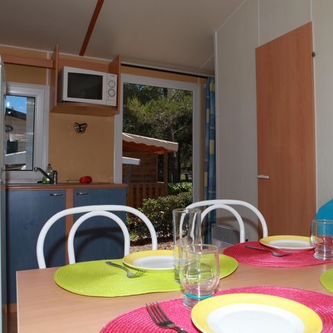 Mobile home 4 persons - PENTY - 2 bedrooms - Air-conditioned