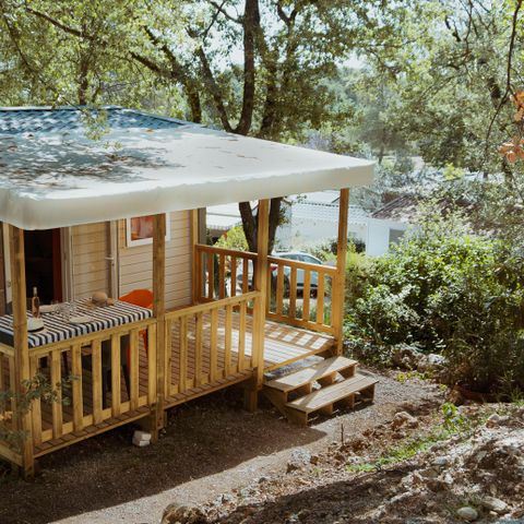 CASA MOBILE 2 persone - CAHUTE - Televisore climatizzato con 1 camera da letto - Modello 2024