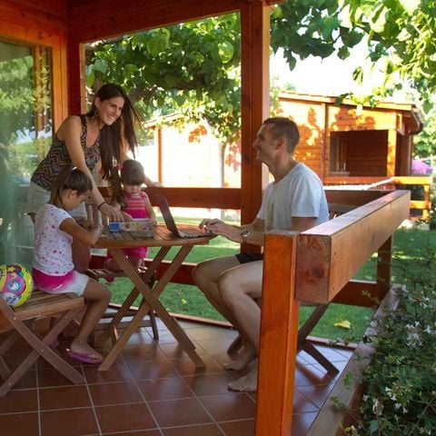 Bungalow 5 personen - 4/5-persoons bungalow met airconditioning (ca. 36 m²)