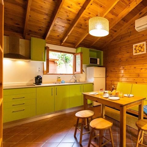 Bungalow 5 personen - 4/5-persoons bungalow met airconditioning (ca. 36 m²)