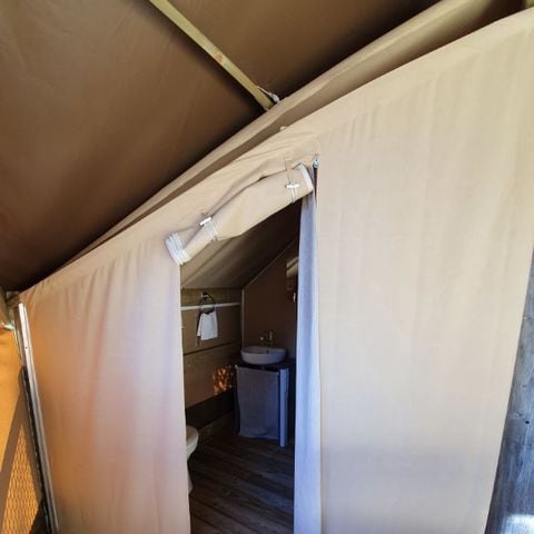 TENTE TOILE ET BOIS 4 personnes - SALECCIA