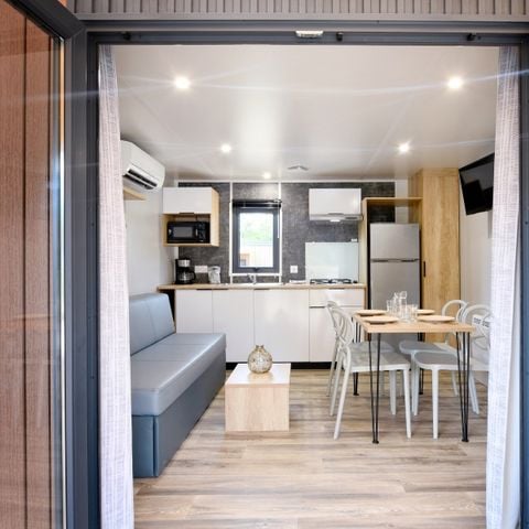 Mobilheim 4 Personen - Renosu 4pers 2 Schlafzimmer - 2 Badezimmer, 32m²