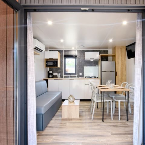 CASA MOBILE 4 persone - Renosu 4pers 2 camere da letto - 2 bagni, 32m², 3 camere da letto - 1 bagno
