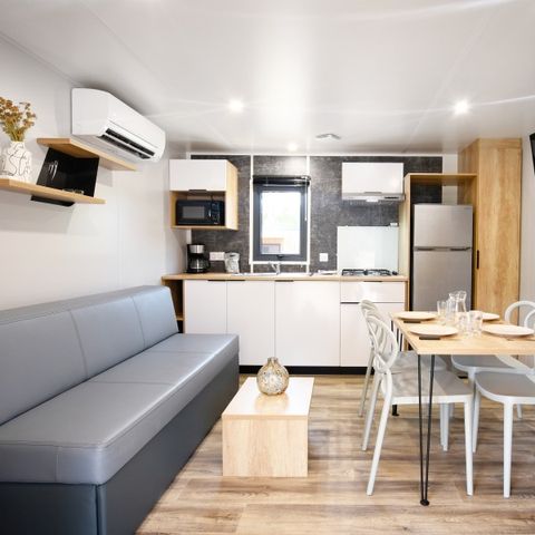 CASA MOBILE 4 persone - Renosu 4pers 2 camere da letto - 2 bagni, 32m², 3 camere da letto - 1 bagno