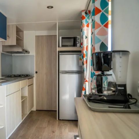 MOBILHOME 4 personnes - Mobil Home Aqua 2ch 4pers Terrasse Semi-Couverte Clim