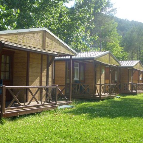 Bungalow 4 personen - Houten