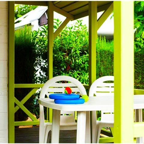 BUNGALOW 5 personas - O'HARA (4 adultos + 1 niño) Aire acondicionado