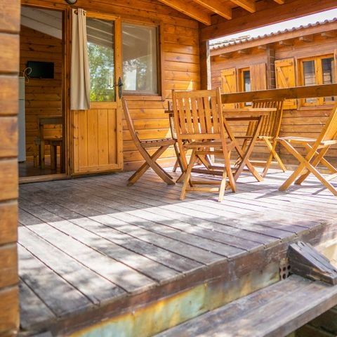 BUNGALOW 5 personnes - Bungalow Redos en Bois 1/5 pers