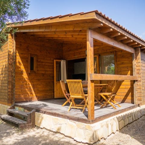 Bungalow 5 Personen - Holzbungalow Redos 1/5 Pers.