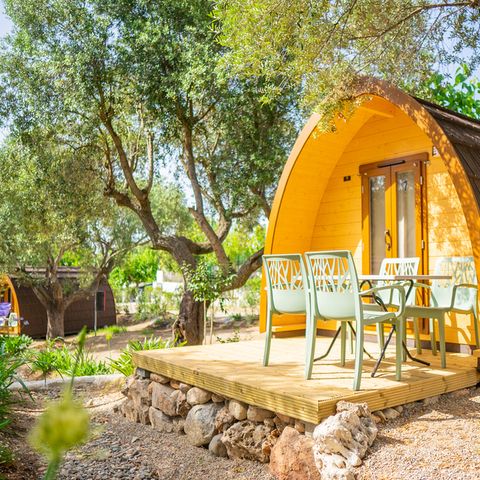 Bungalow 1/4 personen - Pod