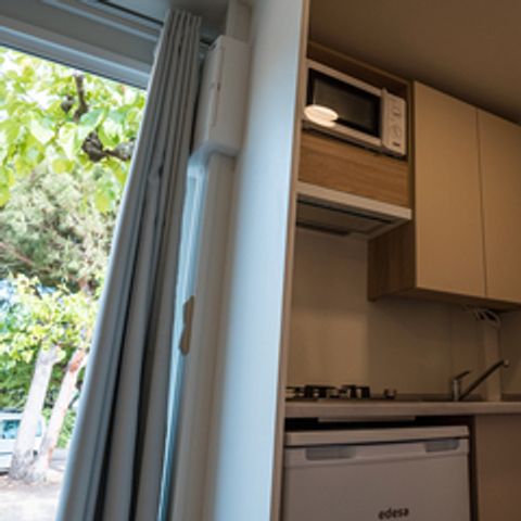 Stacaravan 1/4 personen - Twin