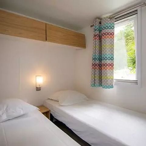 Stacaravan 6 personen - Comfort | 3 slaapkamers | 6 pers | Verhoogd terras | Airconditioning