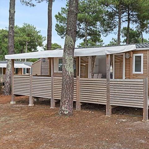 MOBILHOME 6 personnes - Comfort XL | 3 Ch. | 6 Pers. | Terrasse surélevée