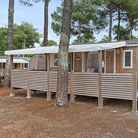 MOBILE HOME 6 people - Mobile-home | Comfort XL | 3 Bedrooms | 6 Pers. | Raised terrace