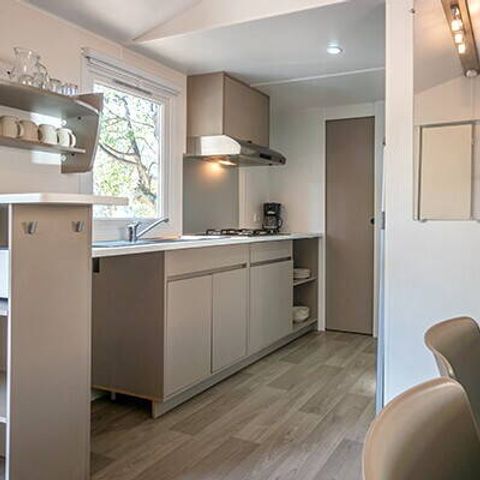 Stacaravan 6 personen - Stacaravan | Comfort | 2 Slaapkamers | 4/6 Pers. | Verhoogd terras