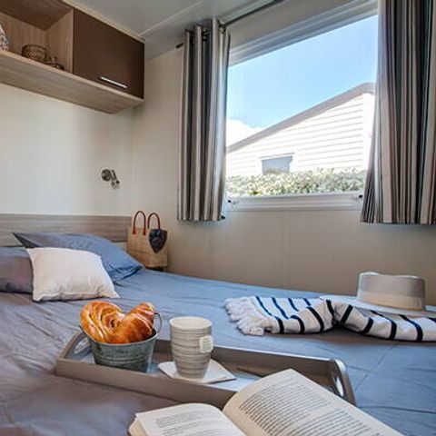 Mobilhome 4 personnes - Mobil-home | Comfort | 2 Ch. | 4 Pers. | Terrasse surélevée non couverte | 1 SDB |