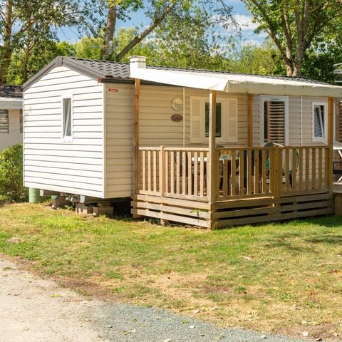 CASA MOBILE 4 persone - Casa mobile | Comfort | 2 camere da letto | 4 persone | Terrazza rialzata | 2 bagni | Aria condizionata | TV