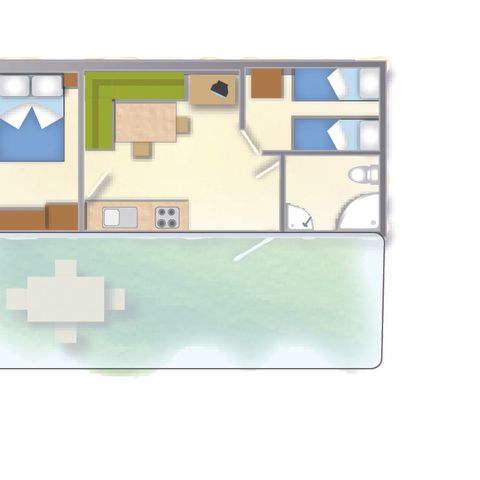 Mobile home 4 persons - BAIA COMFORT
