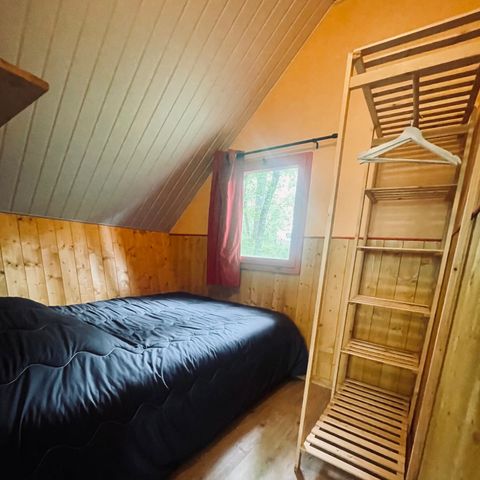 Chalet 4 personen - Chalet Tournesol Standard 18m² - 1 Zimmer + Unüberdachte Terrasse 9m²