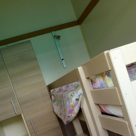 Chalet 4 Personen - Chalet Birke Standard 20m² - 2 Zimmer + Überdachte Terrasse 10m².