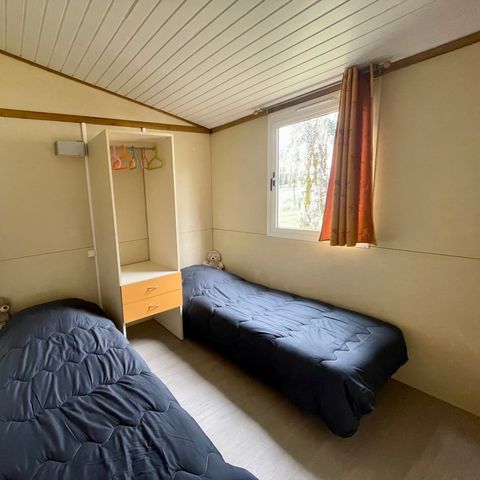 CHALET 4 persone - Chalet Peuplier Standard 26m² - 2 camere da letto + terrazza coperta 10m² + aria condizionata + TV 4 pers.