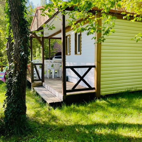 Chalet 5 personen - Chalet Châtaigner Standard 23m² - 2 kamers + Overdekt terras 8m² 5 pers.