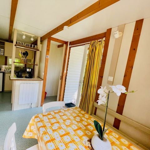 Chalet 5 personen - Chalet Châtaigner Standard 23m² - 2 Zimmer + Überdachte Terrasse 8m² 5 pers.
