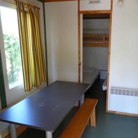 Chalet 5 persons - Chalet Figuier Standard 20m² - 2 bedrooms + covered terrace - sleeps 5