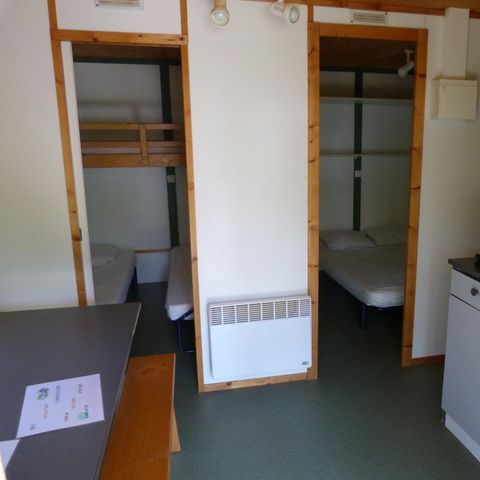 Chalet 5 persons - Chalet Figuier Standard 20m² - 2 bedrooms + covered terrace - sleeps 5