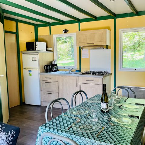 CHALET 6 people - Chalet Epicea Confort 32m² - 3 bedrooms - Covered terrace 15m² 6 pers.