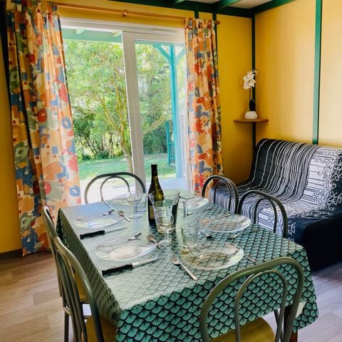 Chalet 6 personen - Chalet Epicea Confort 32m² - 3 Zimmer - Überdachte Terrasse 15m² 6 pers.