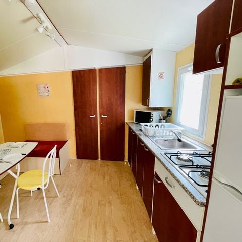Mobilheim 4 personen - Frêne Confort 23m² - 2 Zimmer + Überdachte Terrasse 4m² 4 pers.