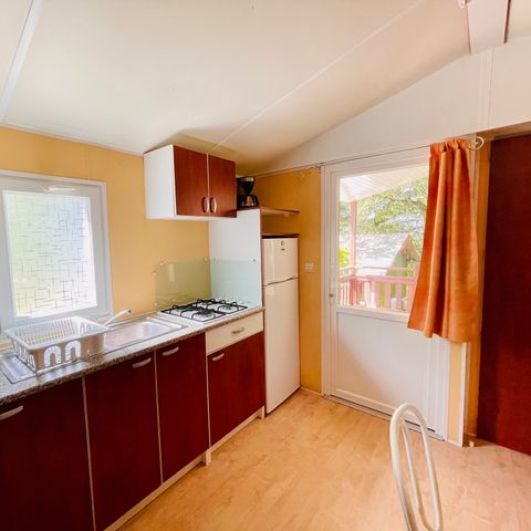 Mobilheim 4 personen - Frêne Confort 23m² - 2 Zimmer + Überdachte Terrasse 4m² 4 pers.