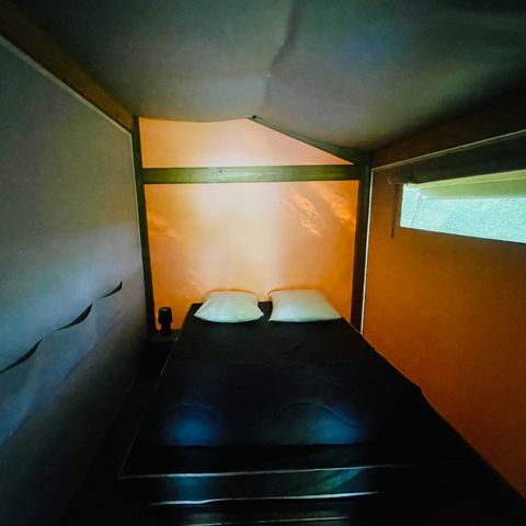 TENDA IN TELA E LEGNO 5 persone - Lodge Noisetier Standard 22m² - 2 camere da letto + 8m² terrazza coperta