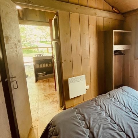 Lodge 5 personen - Lodge Erable Confort 25m² - 2 kamers + overdekt terras 12m² 5 pers.