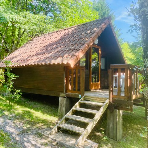 CHALET 4 persone - Chalet Tournesol Standard 14m² (senza servizi igienici) - 1 camera da letto + 9m² terrazza scoperta