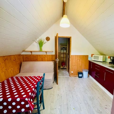 Chalet 4 Personen - Sunflower Standard 18m² - 1 Schlafzimmer + Unüberdachte Terrasse 9m²